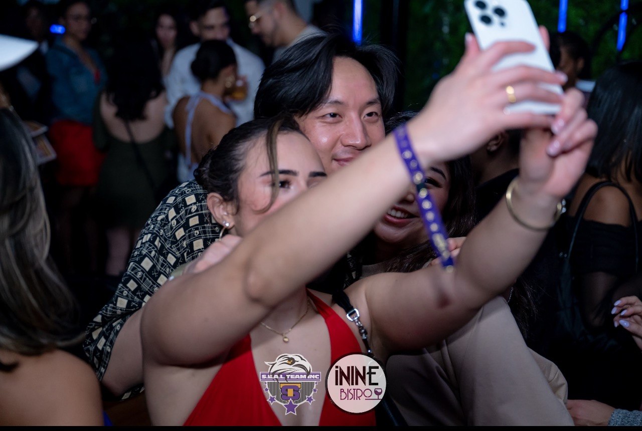 Selfie at the party