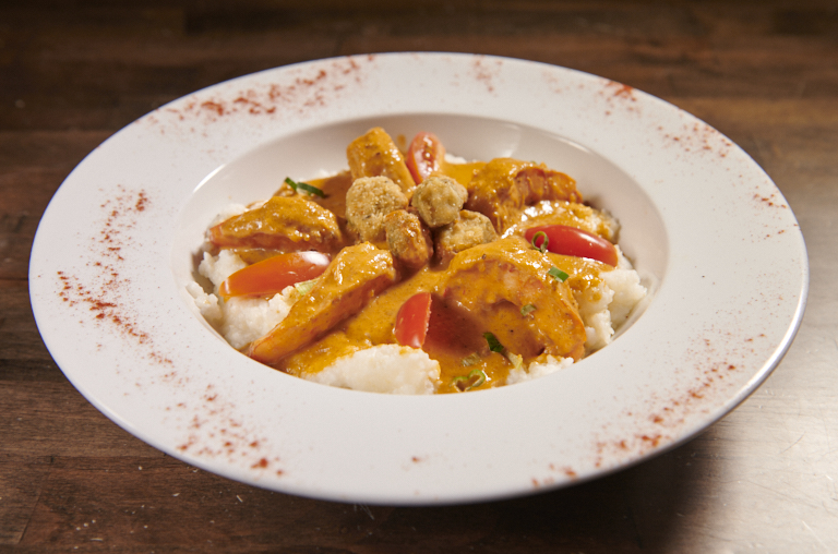 Inine Shrimp And Creamy Grits